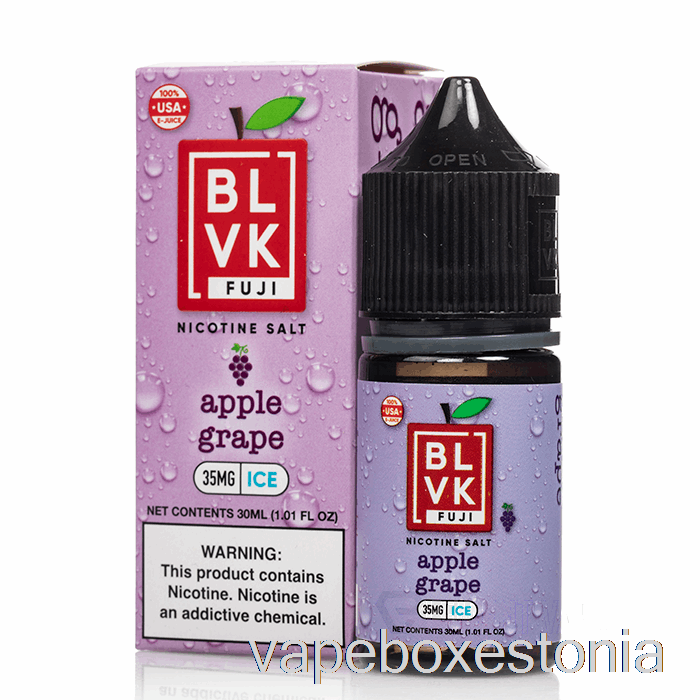 Vape Box Estonia õuna Viinamarjajää - Blvk Fuji Soolad - 30ml 35mg